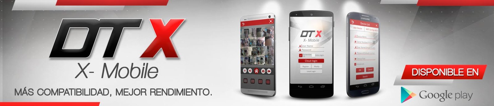 Aplicativo DTX para android
