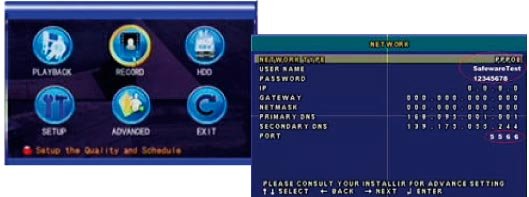Diagrama y relación de lentes CCTV