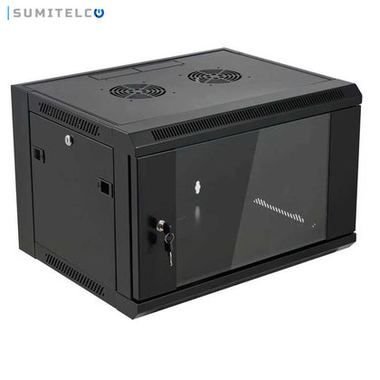 Gabinete / Rack con Llave 5U 26x52x40cm para Redes