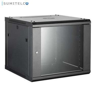 Gabinete / Rack con Llave 9U 46x52x51cm para Redes
