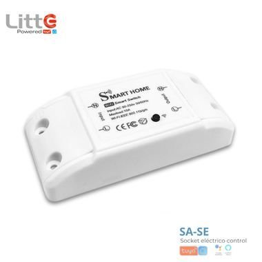 SA-SE Litte, Interruptor WiFi Inteligente 1 Canal 10A Tuya Smartlife