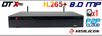 NVR DTX IP Pro 5.0 Megapixel