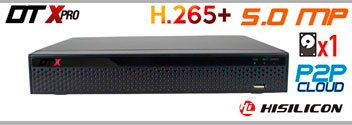 NVR DTX IP Pro 5.0 Megapixel