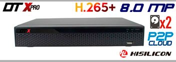 NVR DTX IP Pro 5.0 Megapixel
